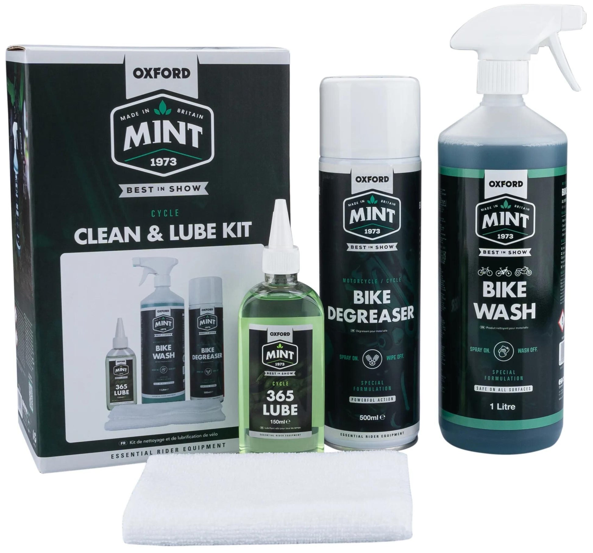 Mint Oxford Cleaning Set Cycle Chain Lube Lube Kit Set Oxford