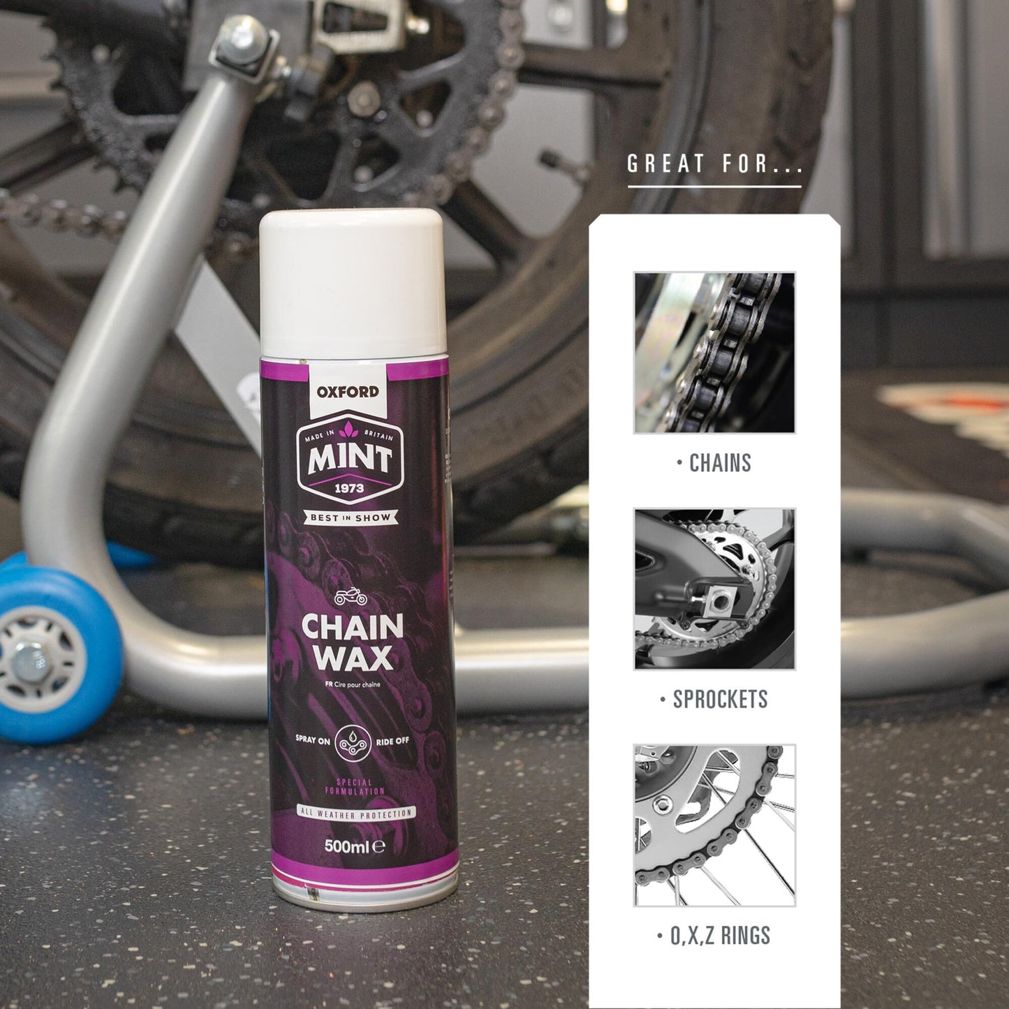 Mint Chain Wax Oxford 500 ml OC212