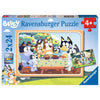 Ravensburger - Piezas de LegPuzzle 2x24 azules