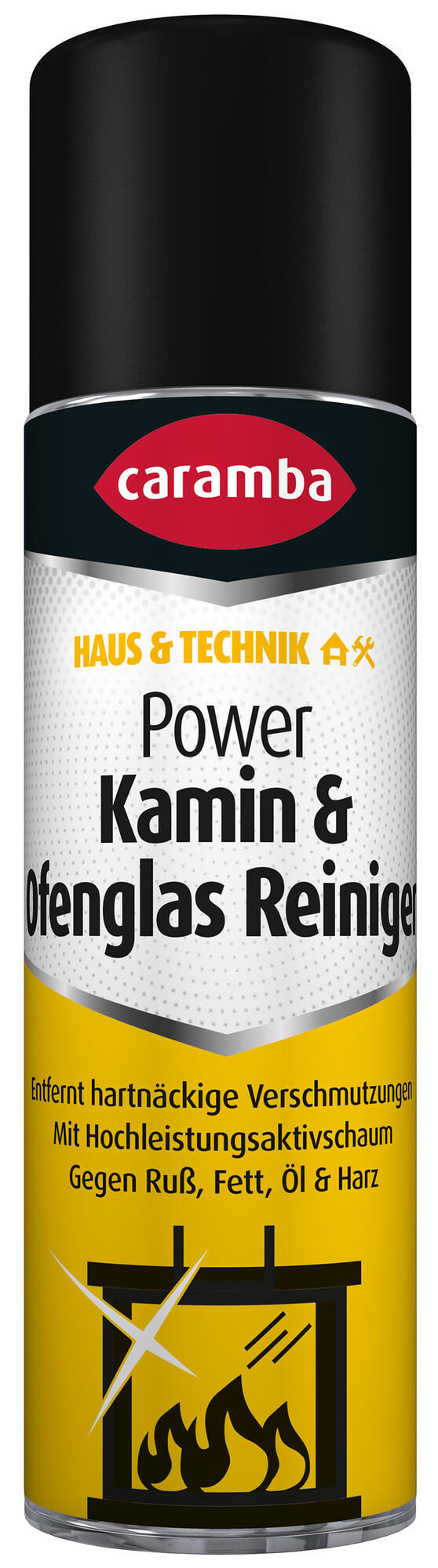 Caramba reiniger power kamin- ofenglasreiniger chimney cleaner 500ml