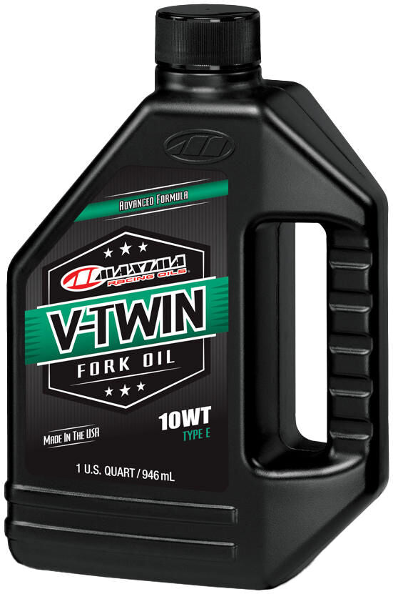 Maxima racing oils voorvork-olie v-twin fork oil fork oils 10w maxima 946ml v-twin
