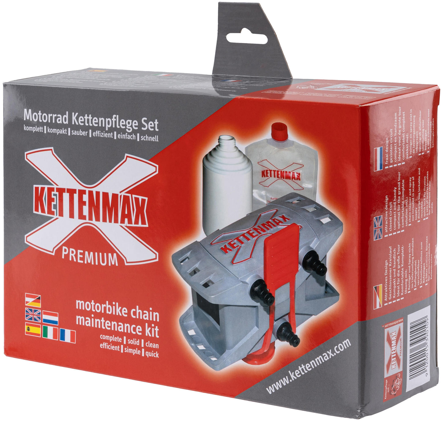 Set manutenzione catena Kettenmax premium light