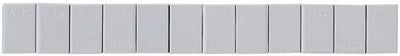Niso tech klebegewicht adhesive weight strips 60 silver steel