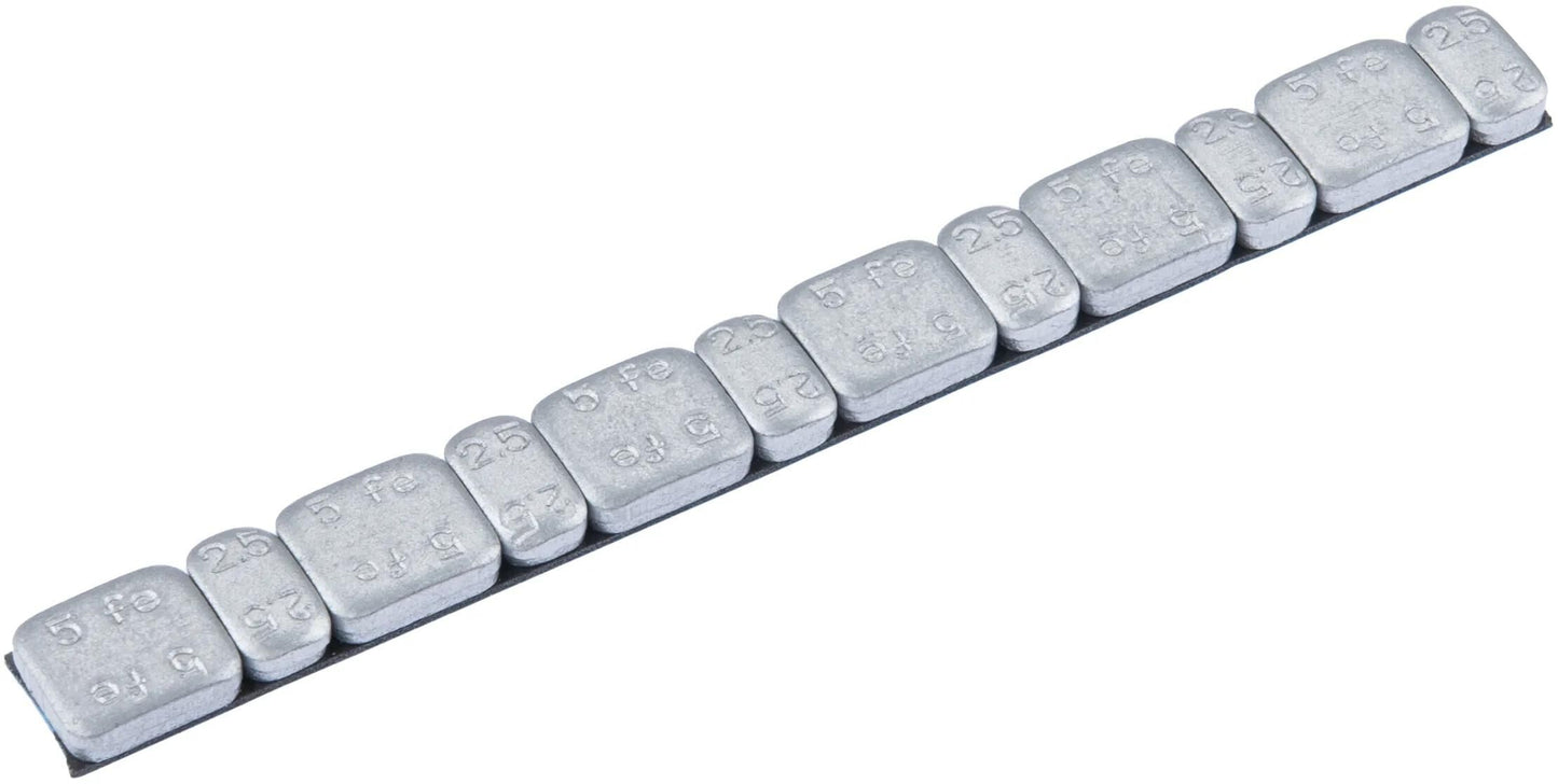 Niso tech klebegewicht adhesive weight strips 45 si ma 6x5g 6x2.5g