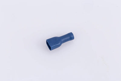 Spahn banana plug funda enchufable plana totalmente aislada azul 100p