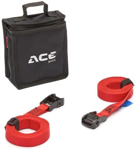 Acebikes ace bike fibbia a camma set essenziale cinghie di tensione set di cinghie di ancoraggio acebike fibbia a camma essenziale
