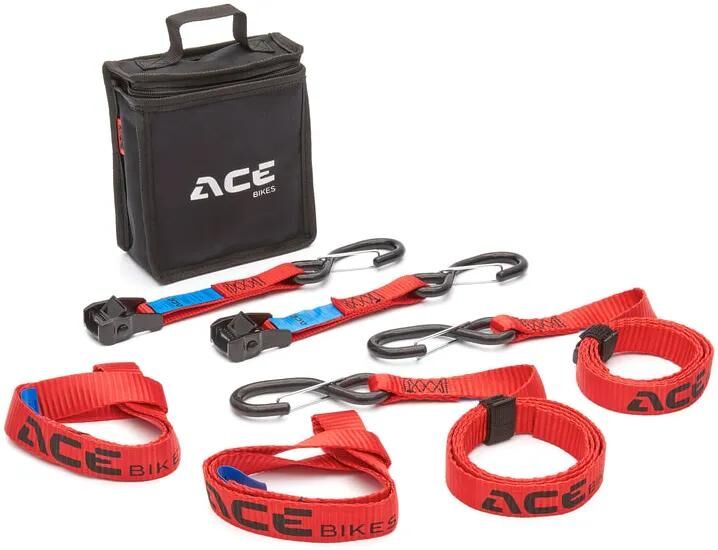 Acebikes ace bikes cam hebilla pro set correas de tensión conjunto de correa de amarre acebike cam hebilla pro