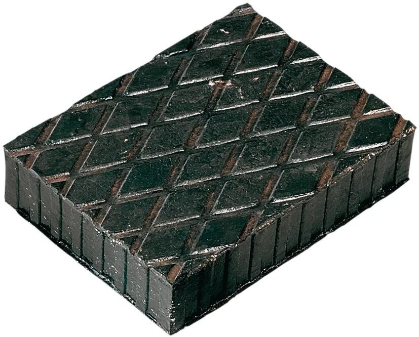 Almohadilla de goma para elevador de bicicletas almohadilla de goma 120x140x40 mm