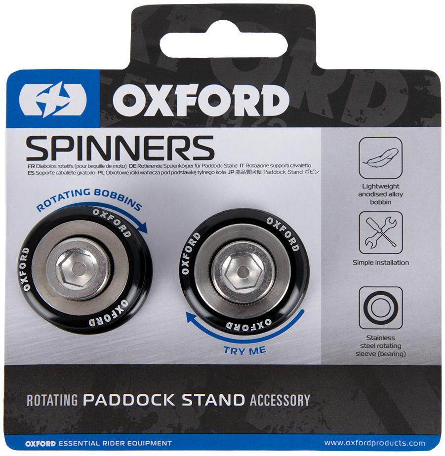 Oxford prismabussen spinners adapter f. v-mount m8 x 1.25mm bw