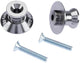Bike-lift prismabussen adapter f. v-mount 10 mm titanium