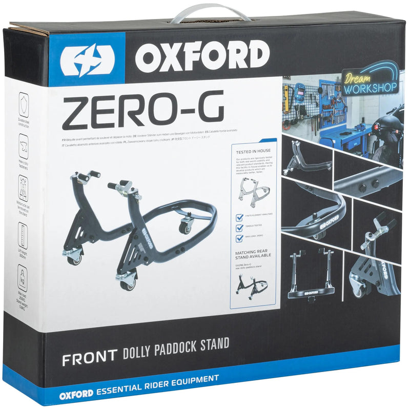 Prueba de ensamblaje de Oxford. Zer delantero negro