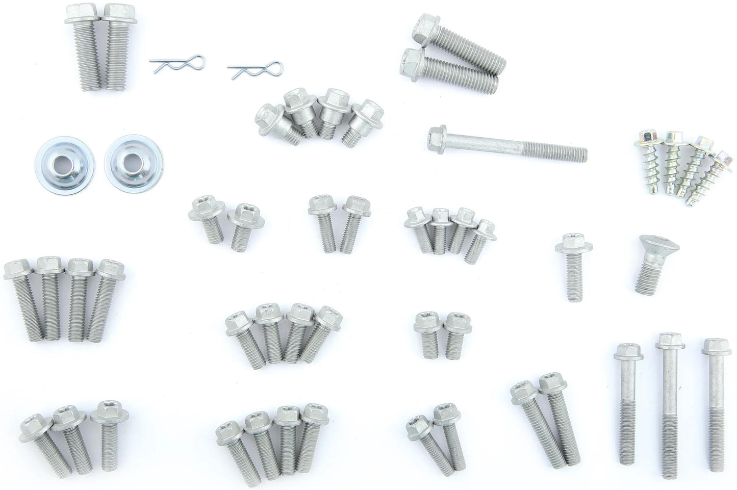 Set di bulloni Spec-x assortimento di viti fuoristrada per moto 51 pezzi