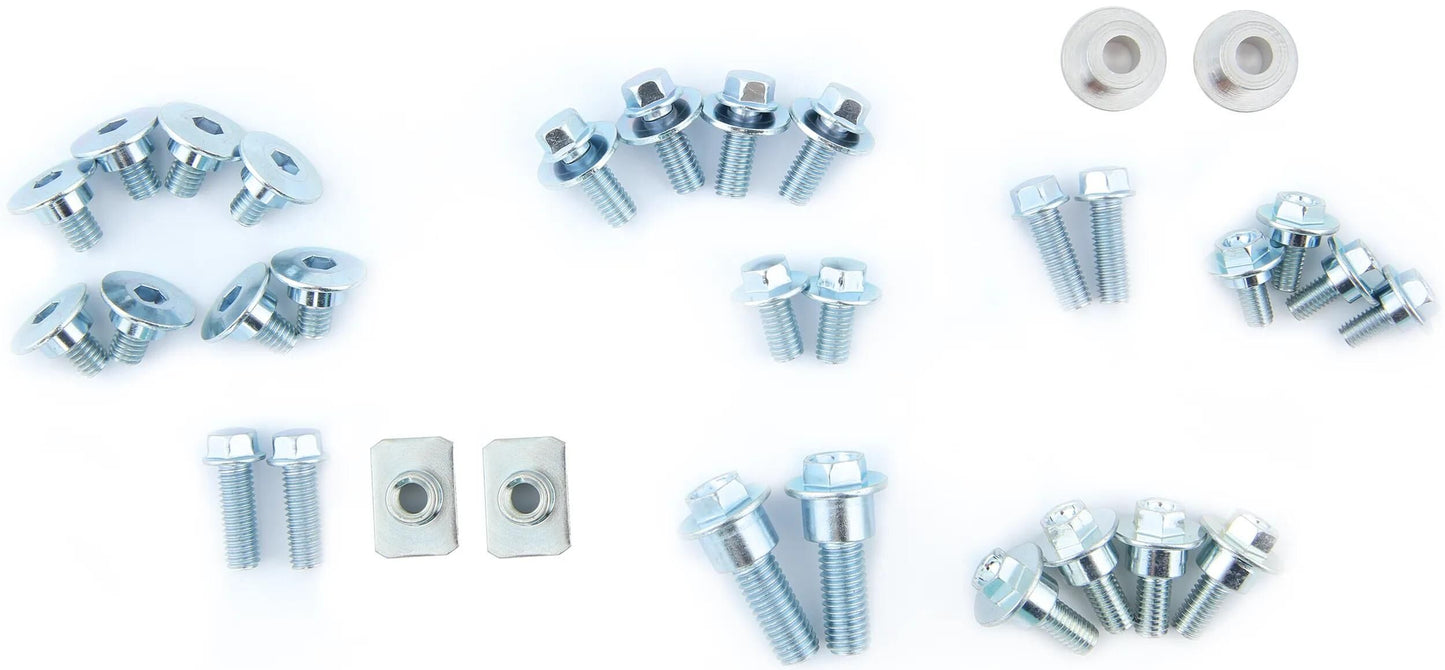 Set di bulloni Spec-x assortimento di viti fuoristrada per moto 32 pezzi