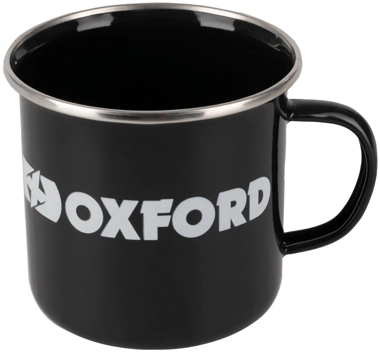 Oxford Stovicurre da campeggio tazza nera logo