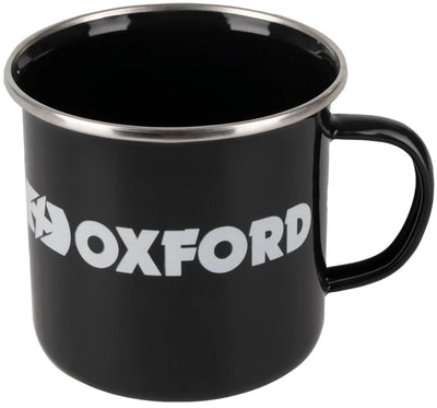 Oxford Stovicurre da campeggio tazza nera logo