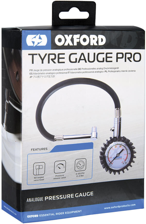Oxford reifenfüllmessgerät pro tire gauge ox750