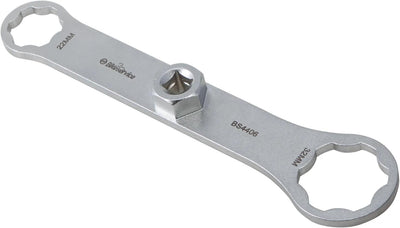 Bikeservice gabelkappenschlüssel schl fork cap bst 22x32mm 6knt