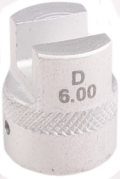 Bikeservice adapter adapter bst aluminum 6mm f bs5502