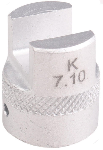 Bikeservice adapter adapter bst aluminum 7.1mm f bs5502
