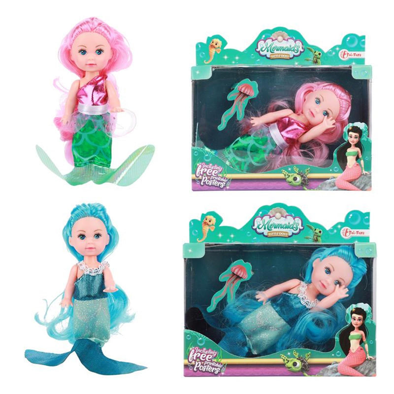Sirenas sirena cabello de sueño, 11 cm