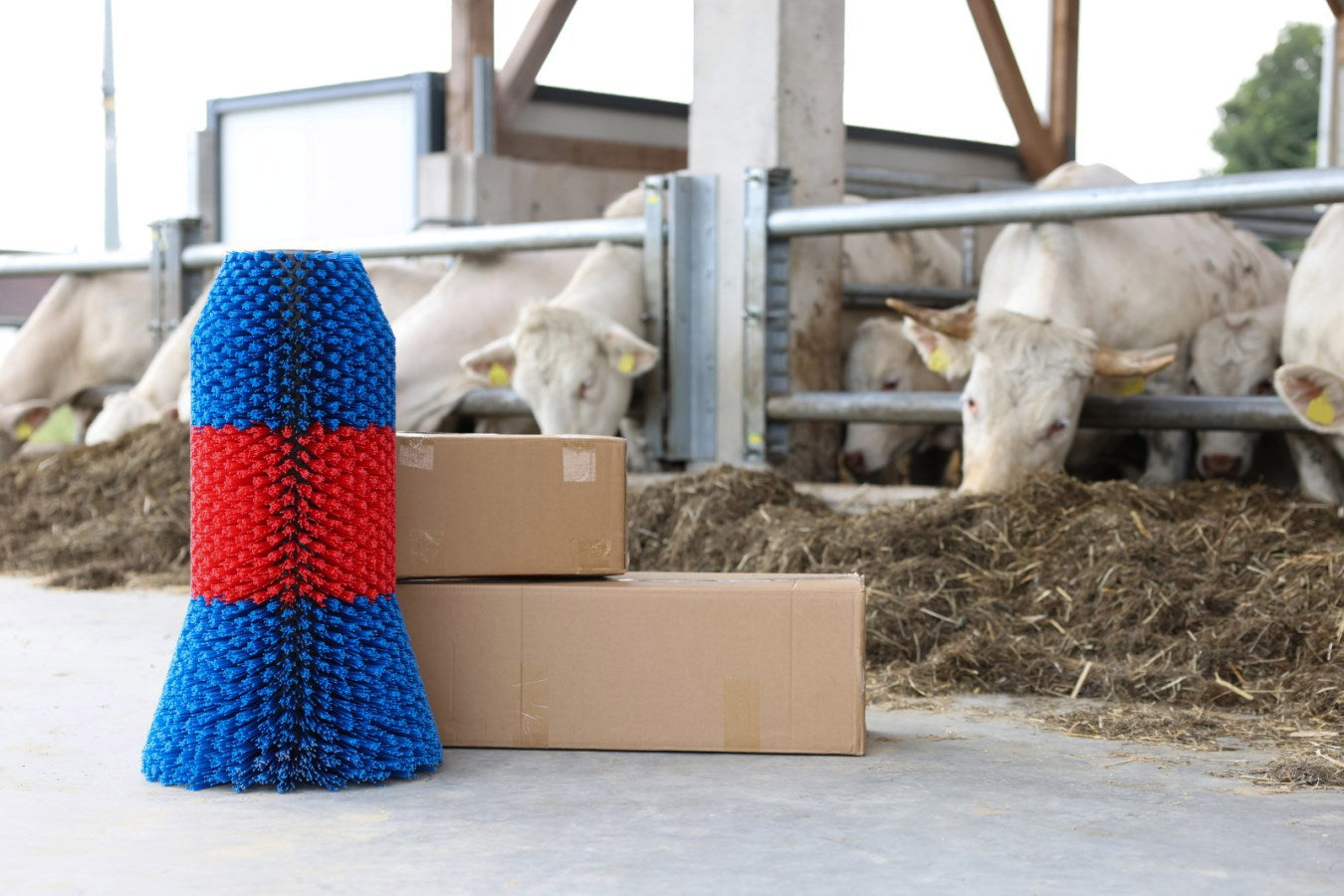 Spazzola flessibile per bovini Happycow