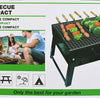Barbacoa compacta con mango