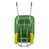 Carretilla Fort Products FS 200L verde enviada con 2 ruedas NML