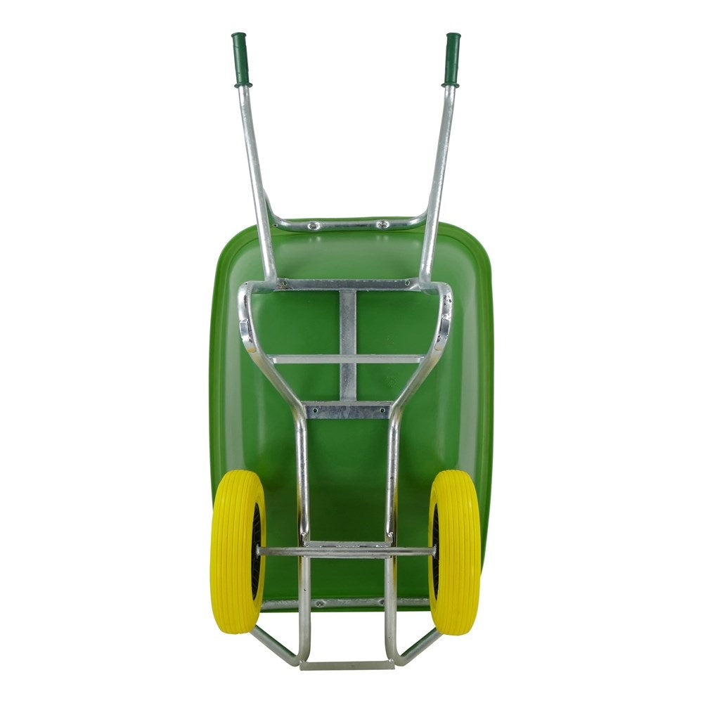 Carretilla Fort Products FS 200L verde enviada con 2 ruedas NML