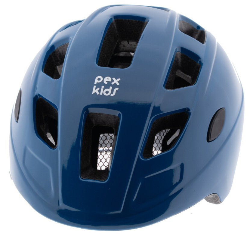 Pexkids kinderhelm in-mold 48-52cm blauw