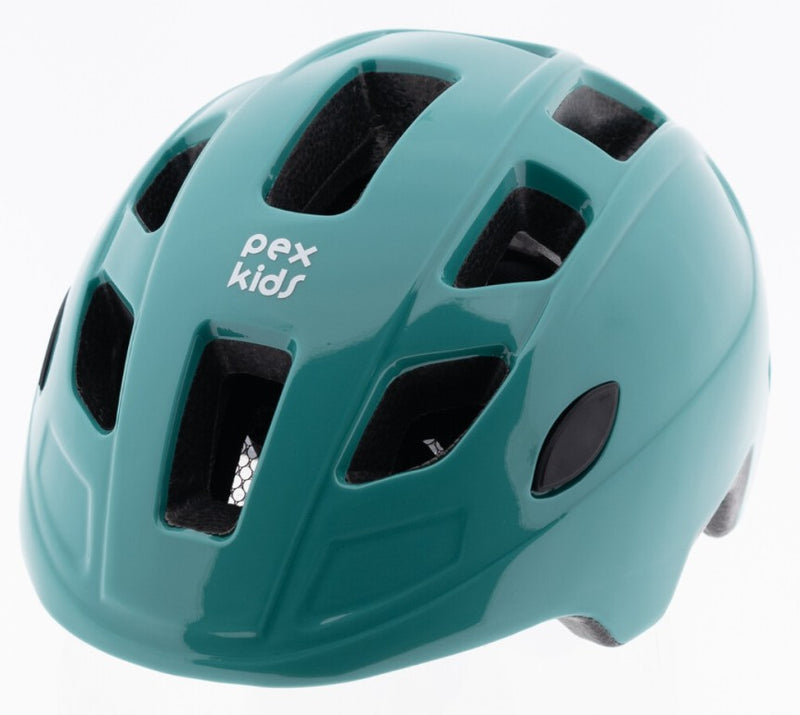 Casco Pexkids turchese s 48-52 cm