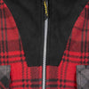 Gilet in pile da boscaiolo Storvik Products Stanley termo rosso nero 3XL