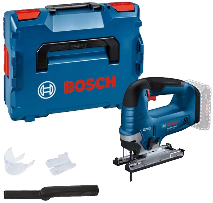 Sierra de calar a bateria bosch azul gst 18v-125 b | sin batería ni cargador | en l-boxx - 06015b3000