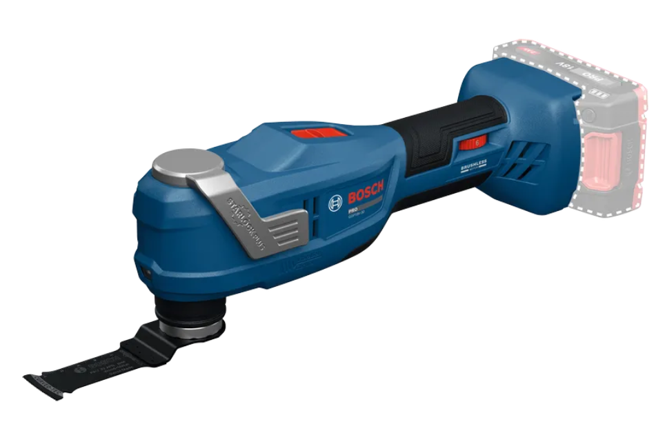 Multiherramienta profesional a bateria bosch blue gop 18v-30 cuerpo 18v | sin baterías ni cargador - 06018g3000