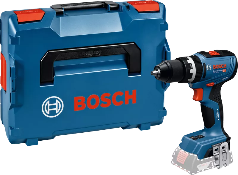 Taladro atornillador de impacto inalámbrico bosch gsb 18v-65 azul | excluyendo baterías y cargador en l-boxx - 06019n3301