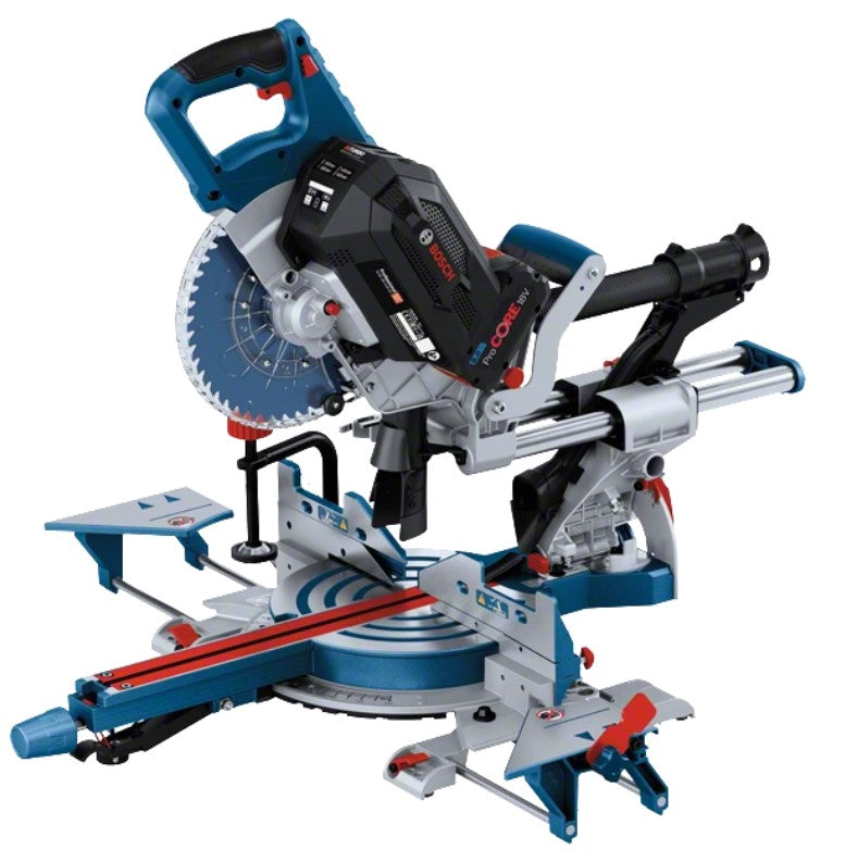 Tronzadora profesional inalámbrica bosch gcm 18v-216 dc azul | biturbo | excluido batería y cargador - 0601b47000