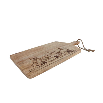 Bebedero vaca mango natural 50x25x1,5cm