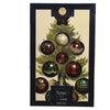 Decoris kerstballen mix glas 12 stuks kerstkleur
