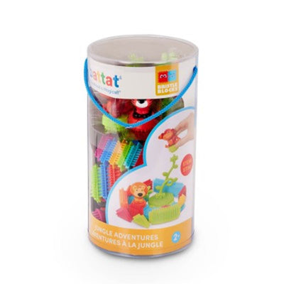 Bristle blocks 54 ass jungle (in jar). 2