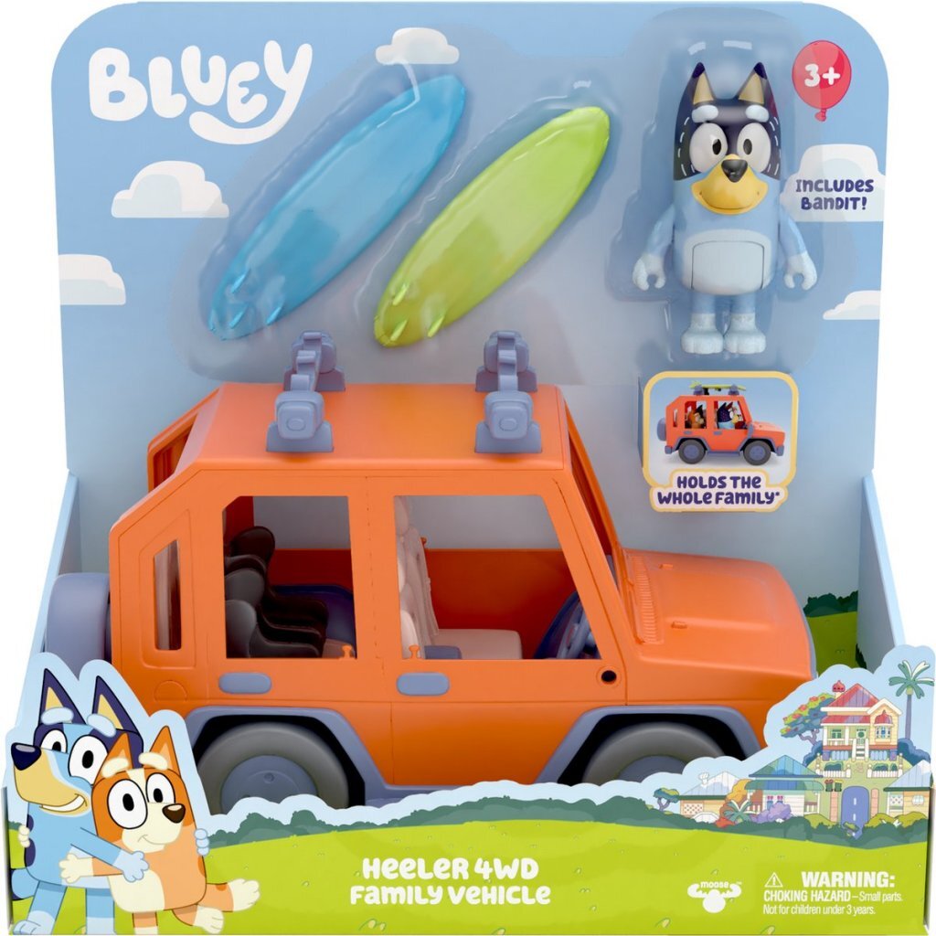 Spectron Bluey Play Car con accessori