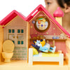 Moose Toys Bluey Mini Speelhuis con mobili e gioca a figura