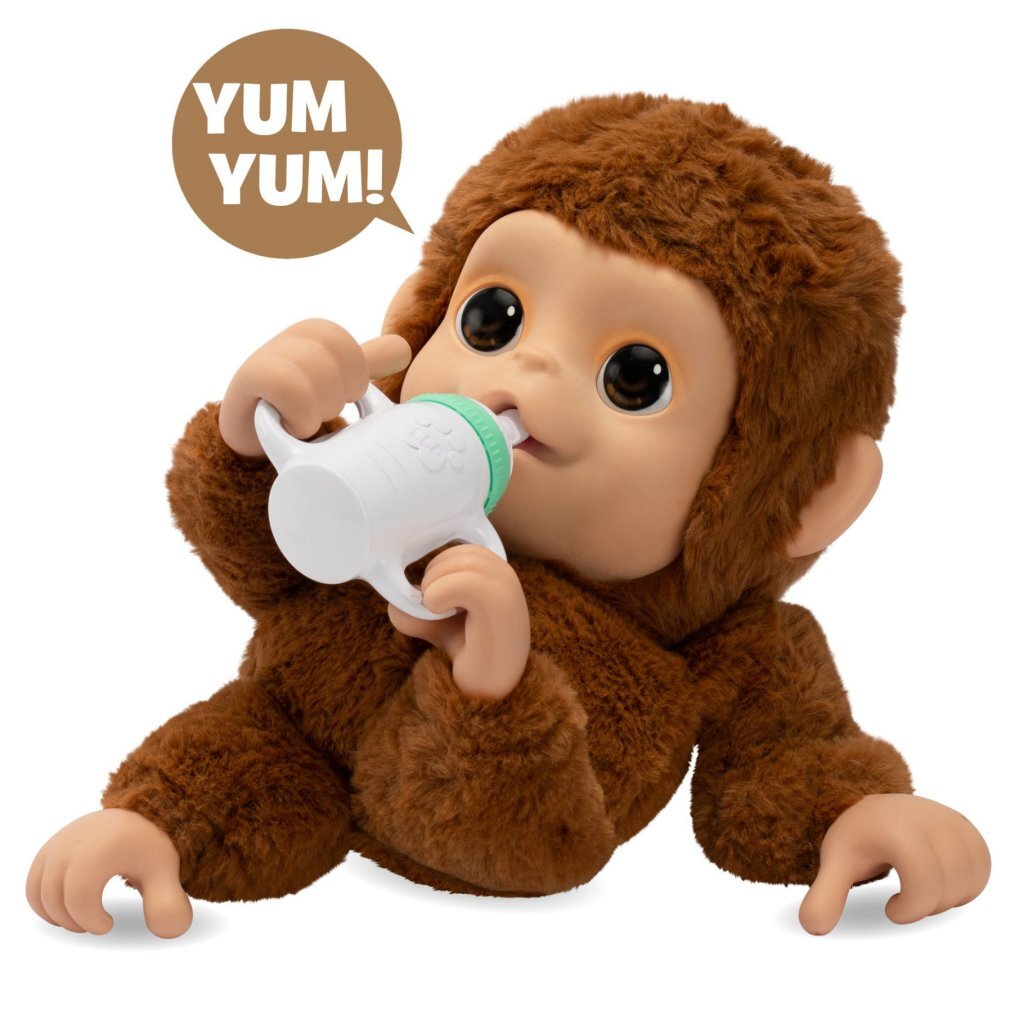 Toys Moose Littel Live Pets My Baby Monkey Play Figure