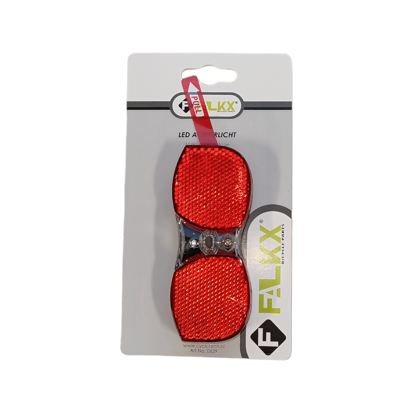 Falkx LED ACTERLEG. Assemblaggio 50 80 mm. Comprese le batterie (pacchetto sospeso).
