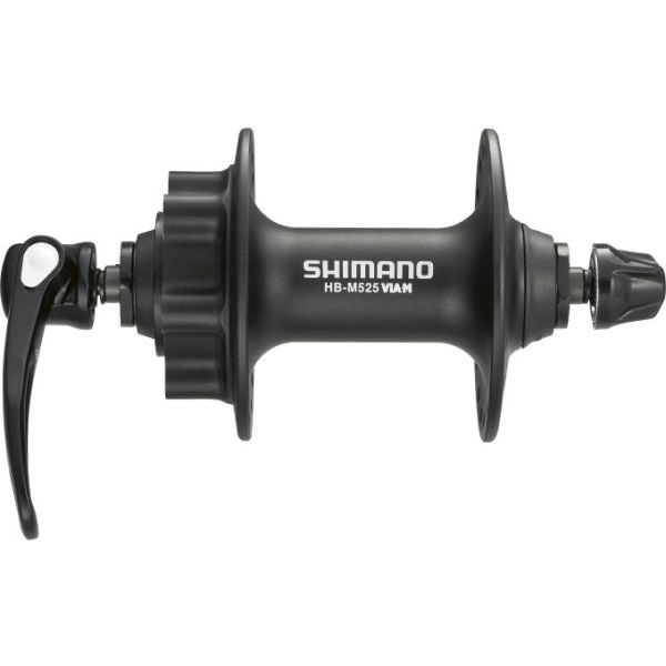 Forefilation Shimano FH -M525 - 32 holes - 6 bolts brake disc mount - Black