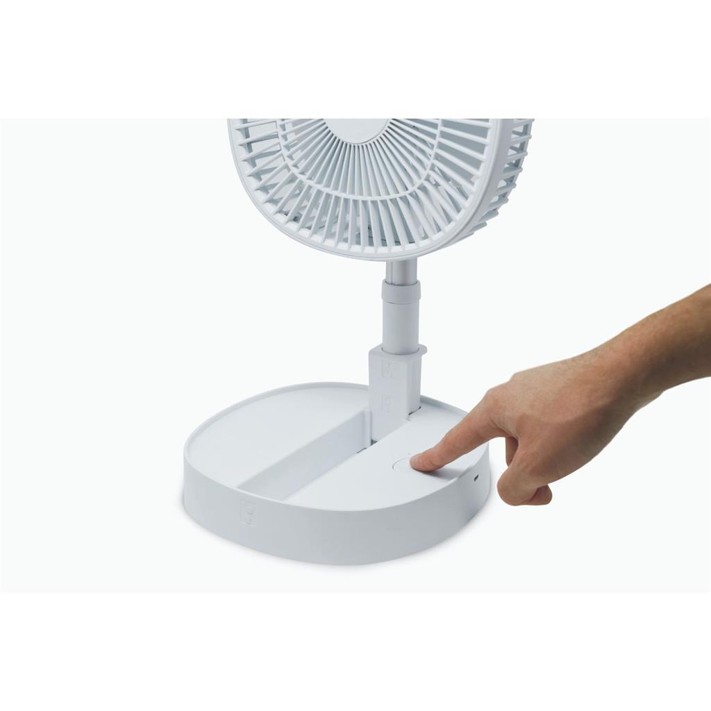 Starlyf Starlyf Folding Fan 23 cm bianco