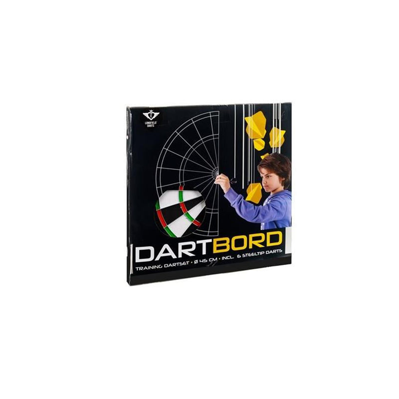 Dartboard a doppia parte a doppia parte di Engelhart Longfield tra cui 6 frecce