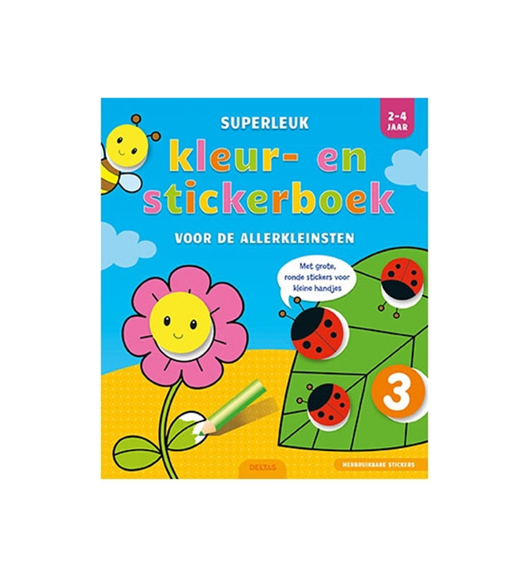 Deltas Super Fun Fun Sticker Book para los pequeños