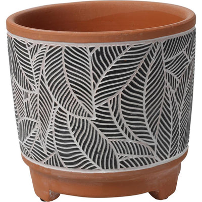 Vaso da fiori Home Styling in terracotta 13,7x13,2 cm