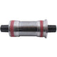 Movimento centrale Edge Square 113 mm Edge 68 mm con calotte in alluminio