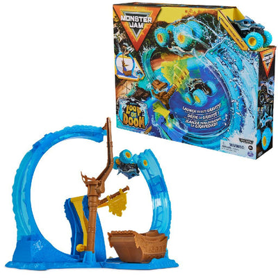 Monster Jam Monster Jam Megalodon Loop o Doom Stunt Play set