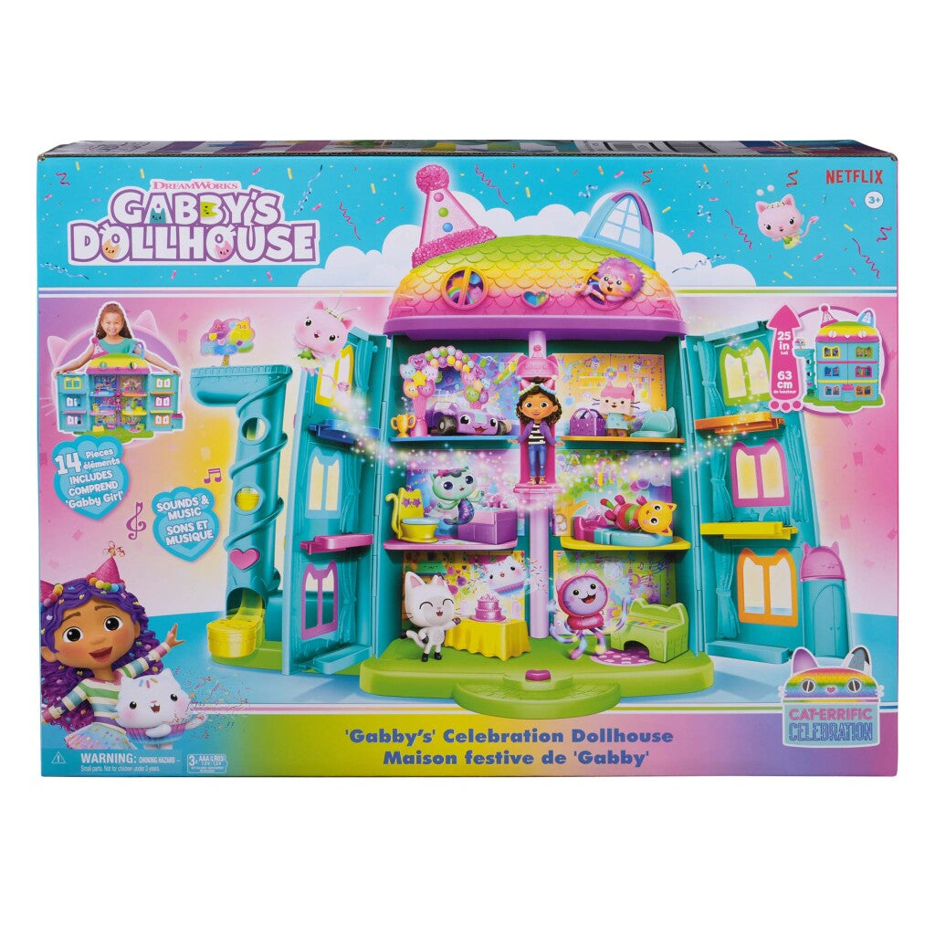 Gabby's Dollhouse Gabby's Celebration Poppenhuis (Nuovo)